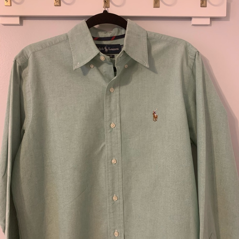Ralph Lauren Green Dress Polo